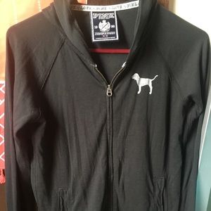 MEDIUM, VICTORIA SECRET, ZIP UP SWEATER